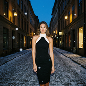 Lana Contemporary Midi Dress