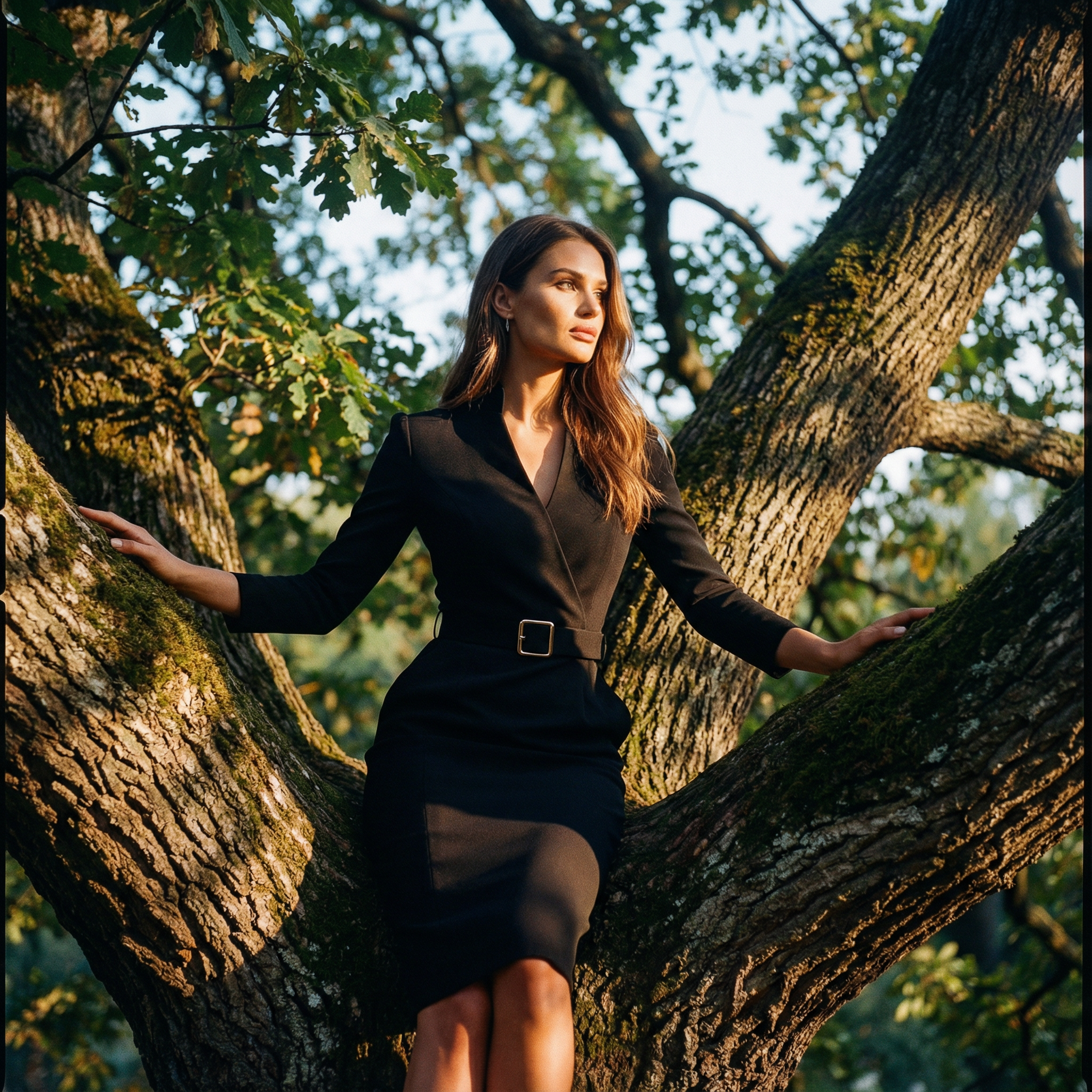 Sophia Elegant Plain Dress for Everyday Style