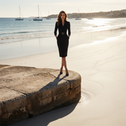 Sophia Elegant Plain Dress for Everyday Style