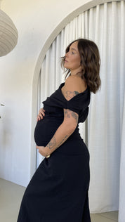 Scarlett Maxi Dress - Black