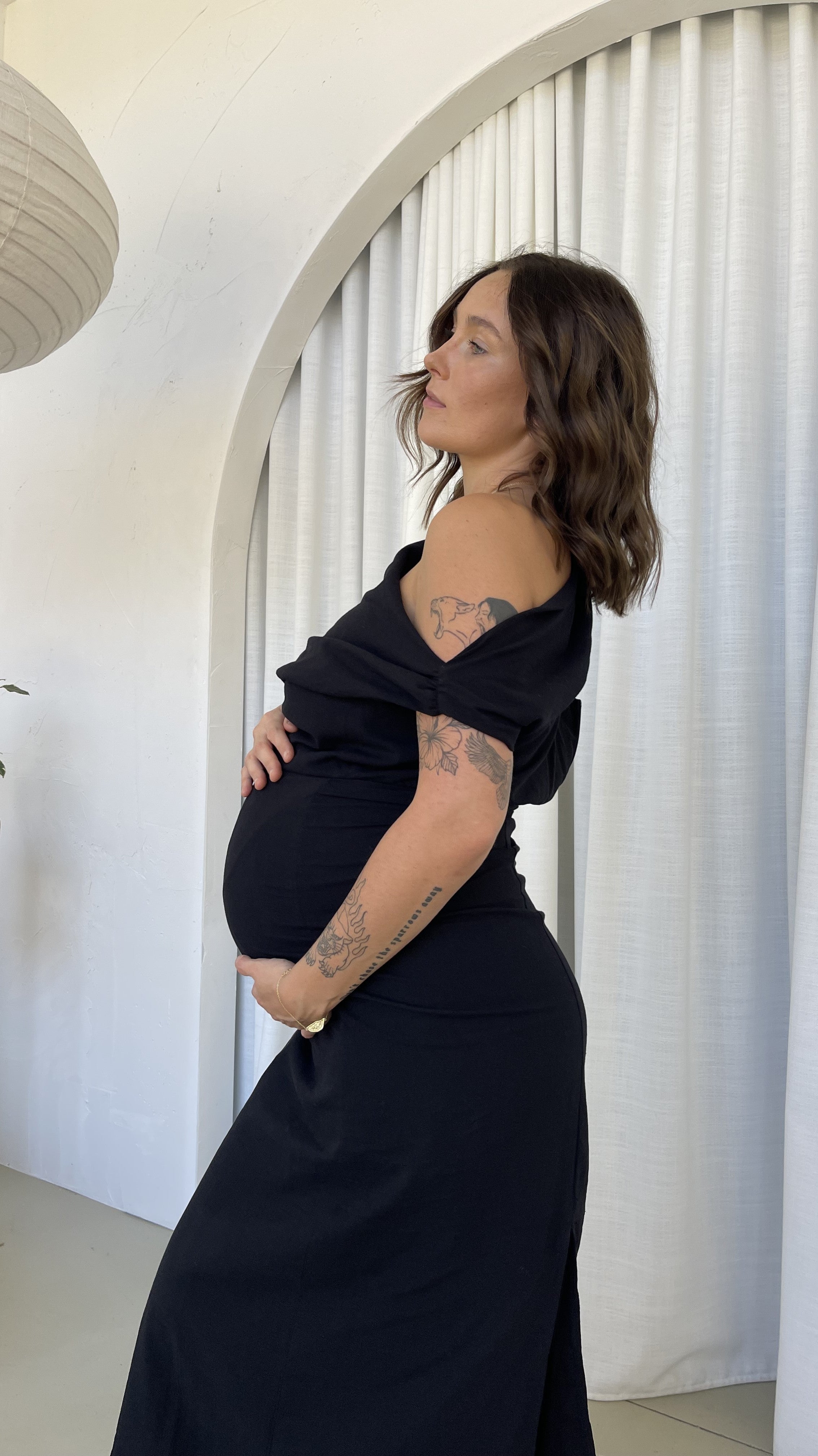 Scarlett Maxi Dress - Black