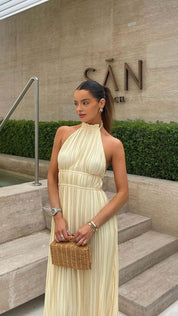 Olivia Maxi Dress - Yellow