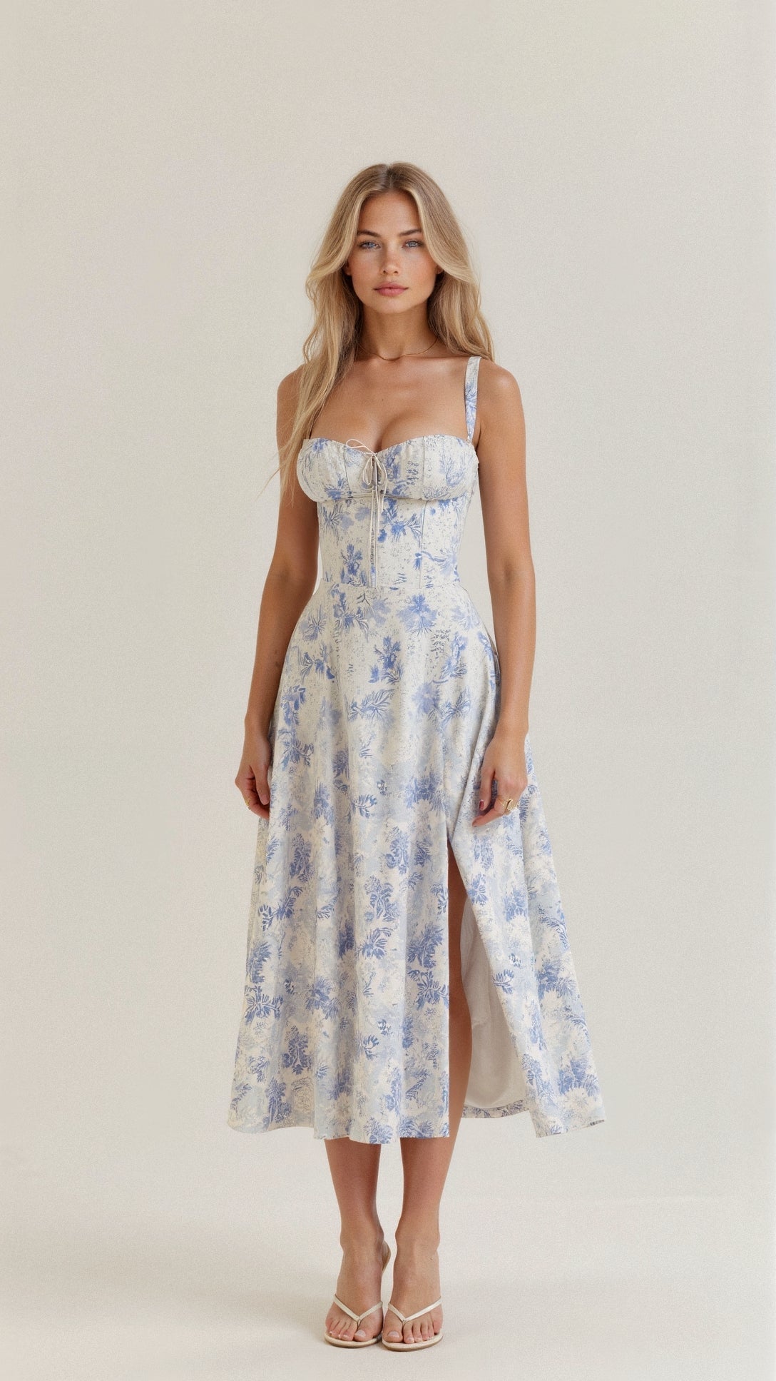 Alessia – Corset Midi Dress