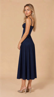 Alessia – Corset Midi Dress