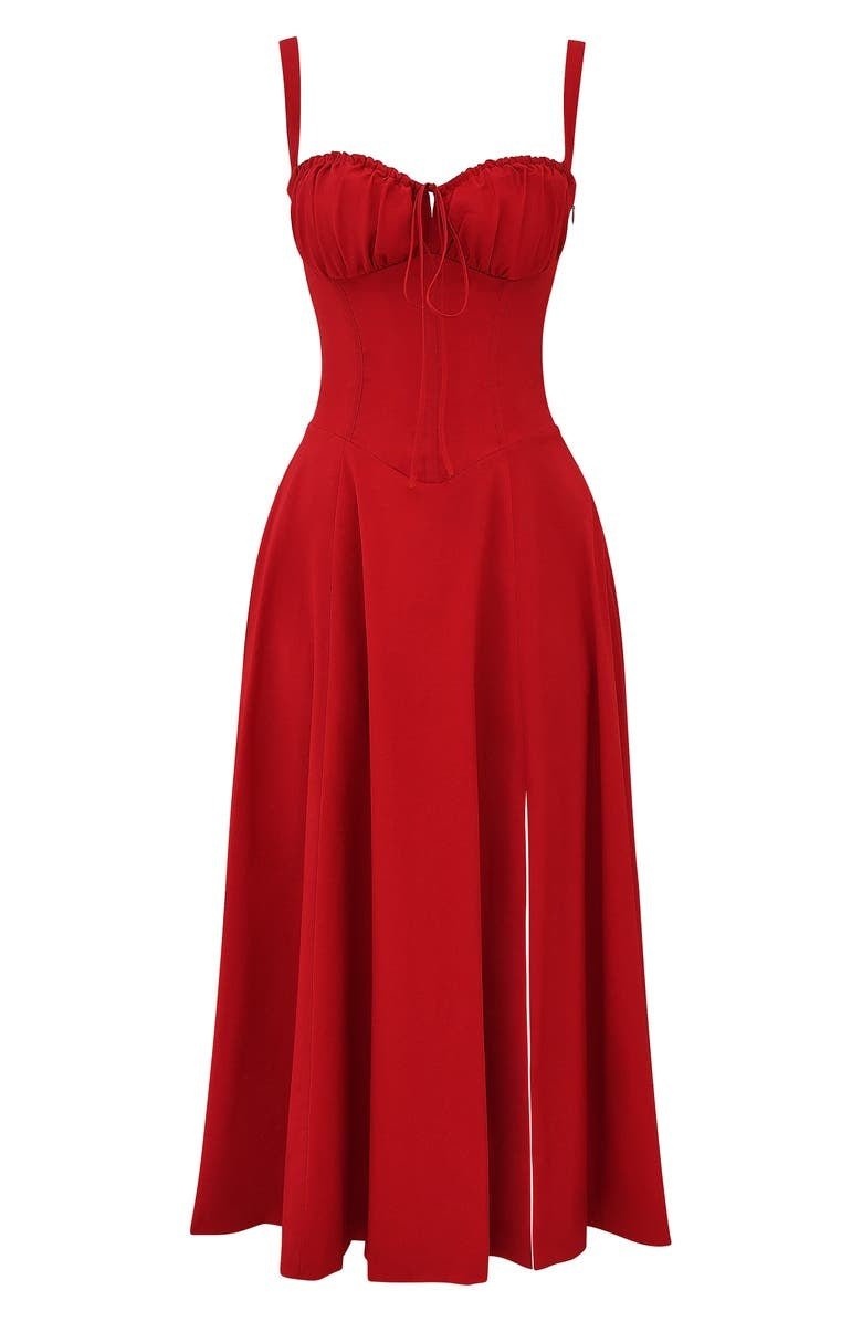 Alessia – Corset Midi Dress