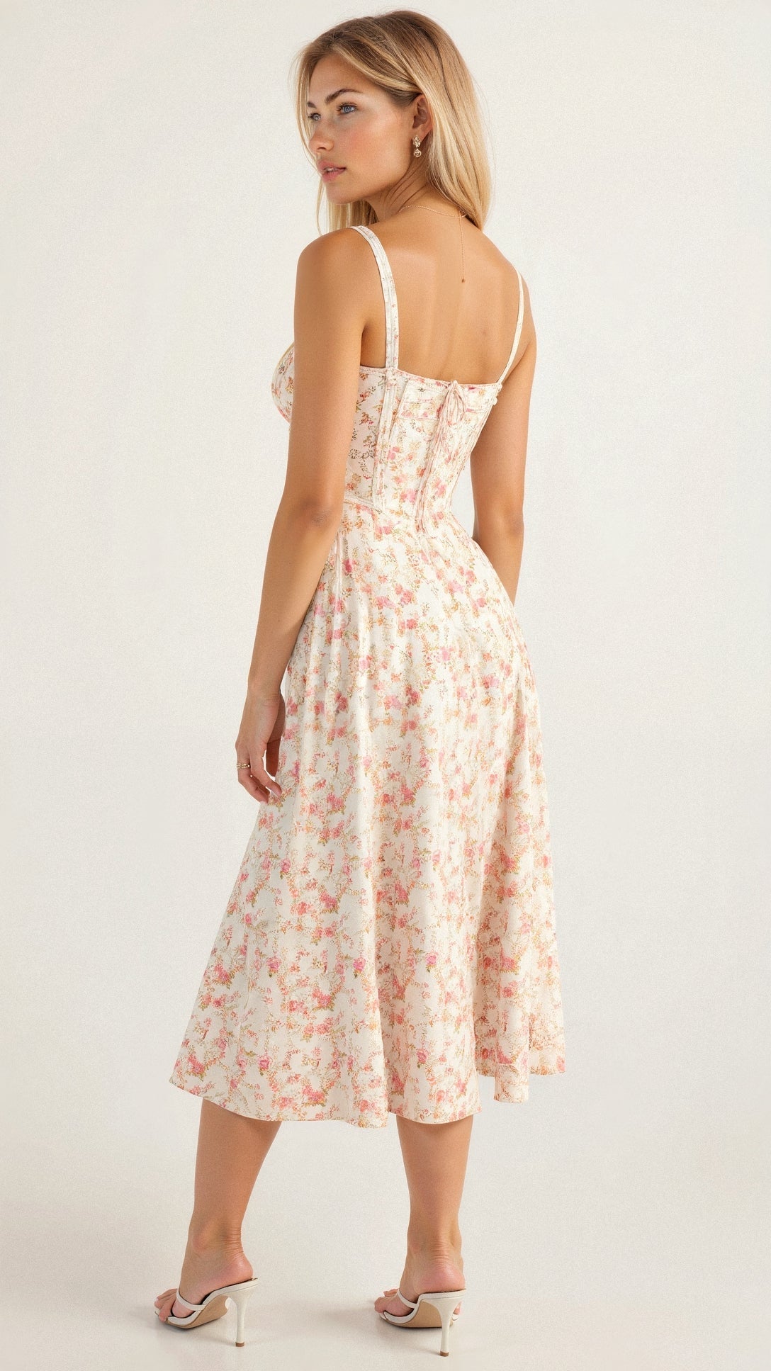 Alessia – Corset Midi Dress