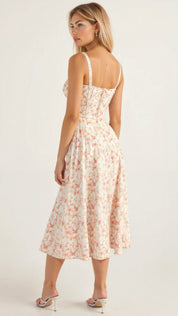 Alessia – Corset Midi Dress