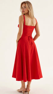 Alessia – Corset Midi Dress