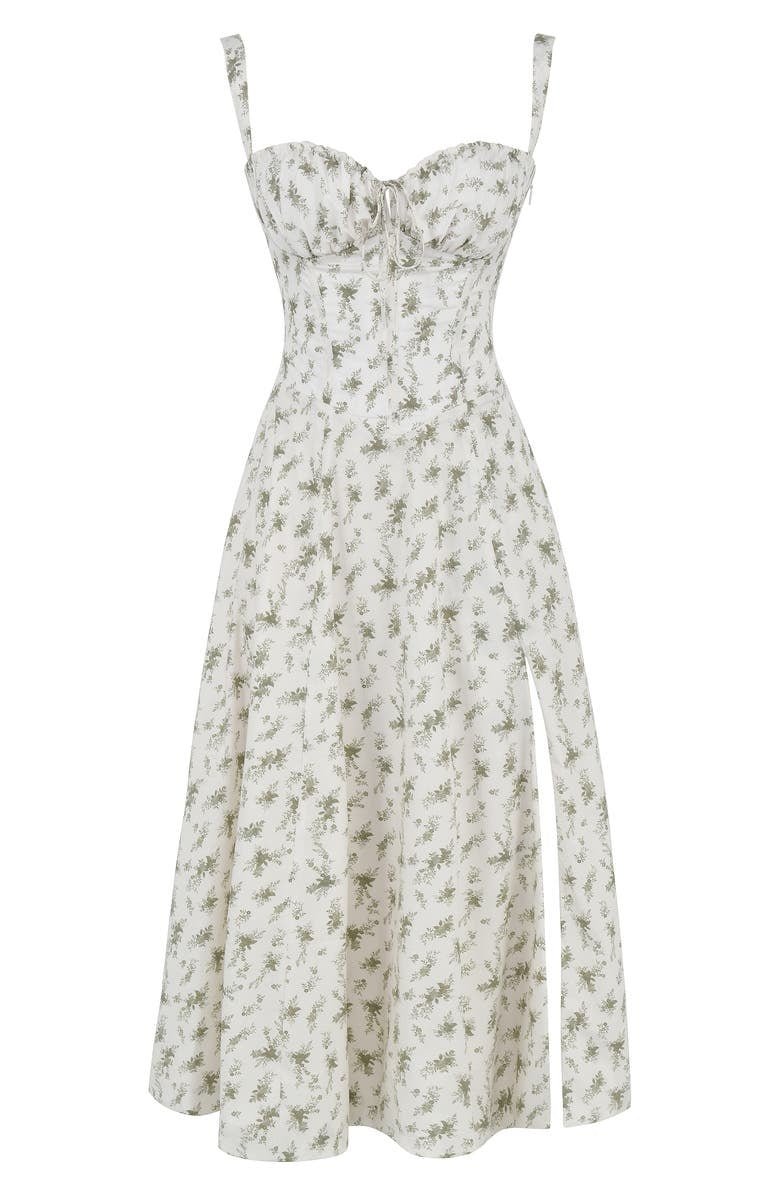 Alessia – Corset Midi Dress