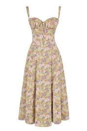 Alessia – Corset Midi Dress