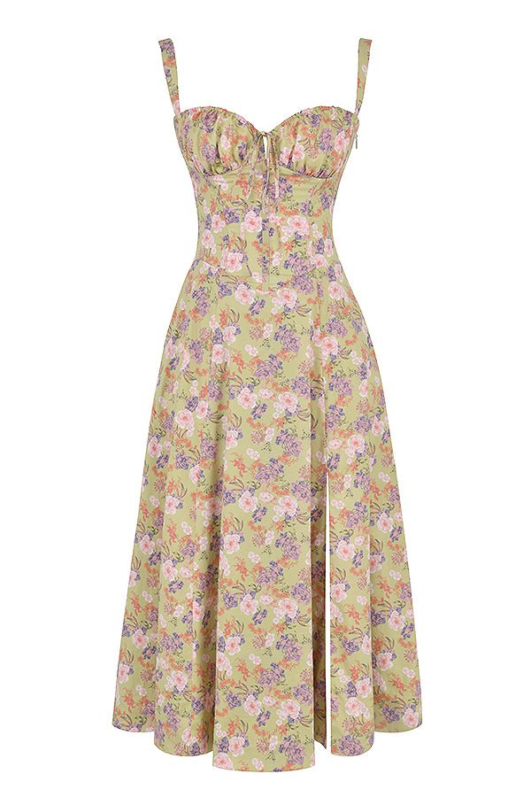 Alessia – Corset Midi Dress