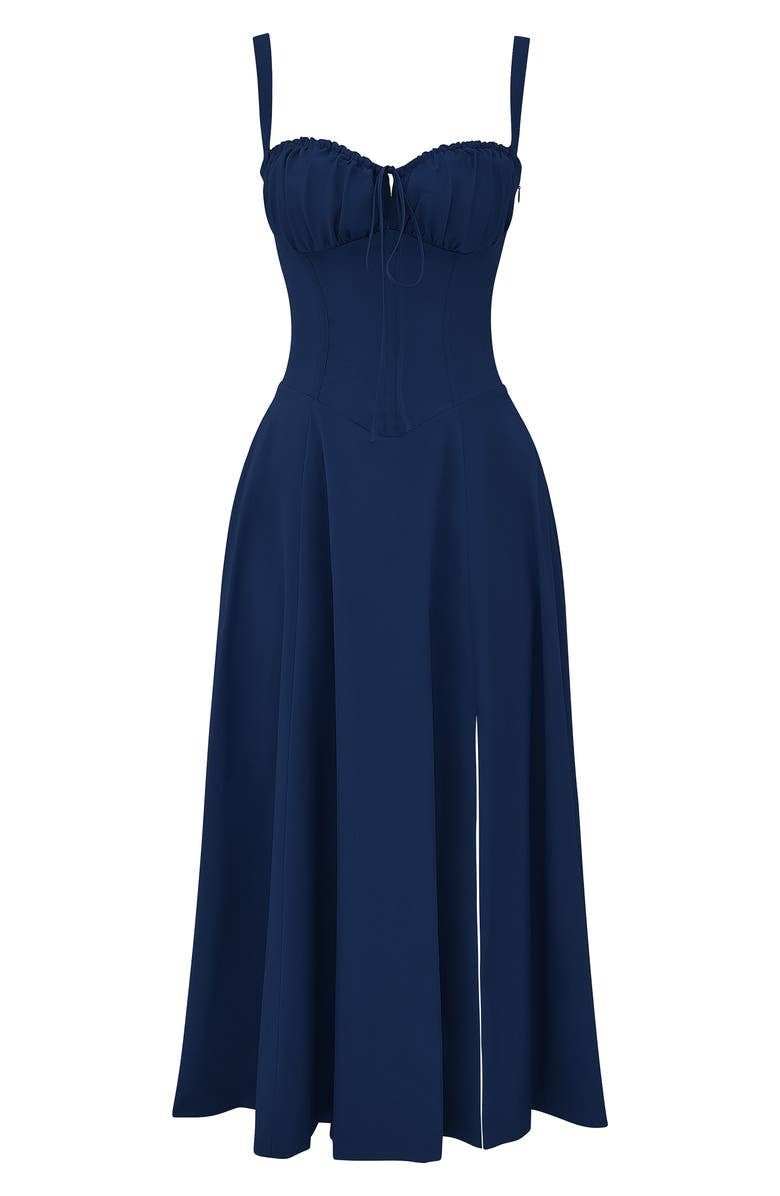 Alessia – Corset Midi Dress