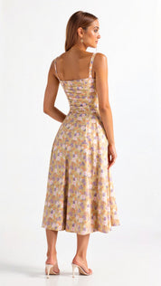 Alessia – Corset Midi Dress