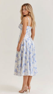 Alessia – Corset Midi Dress