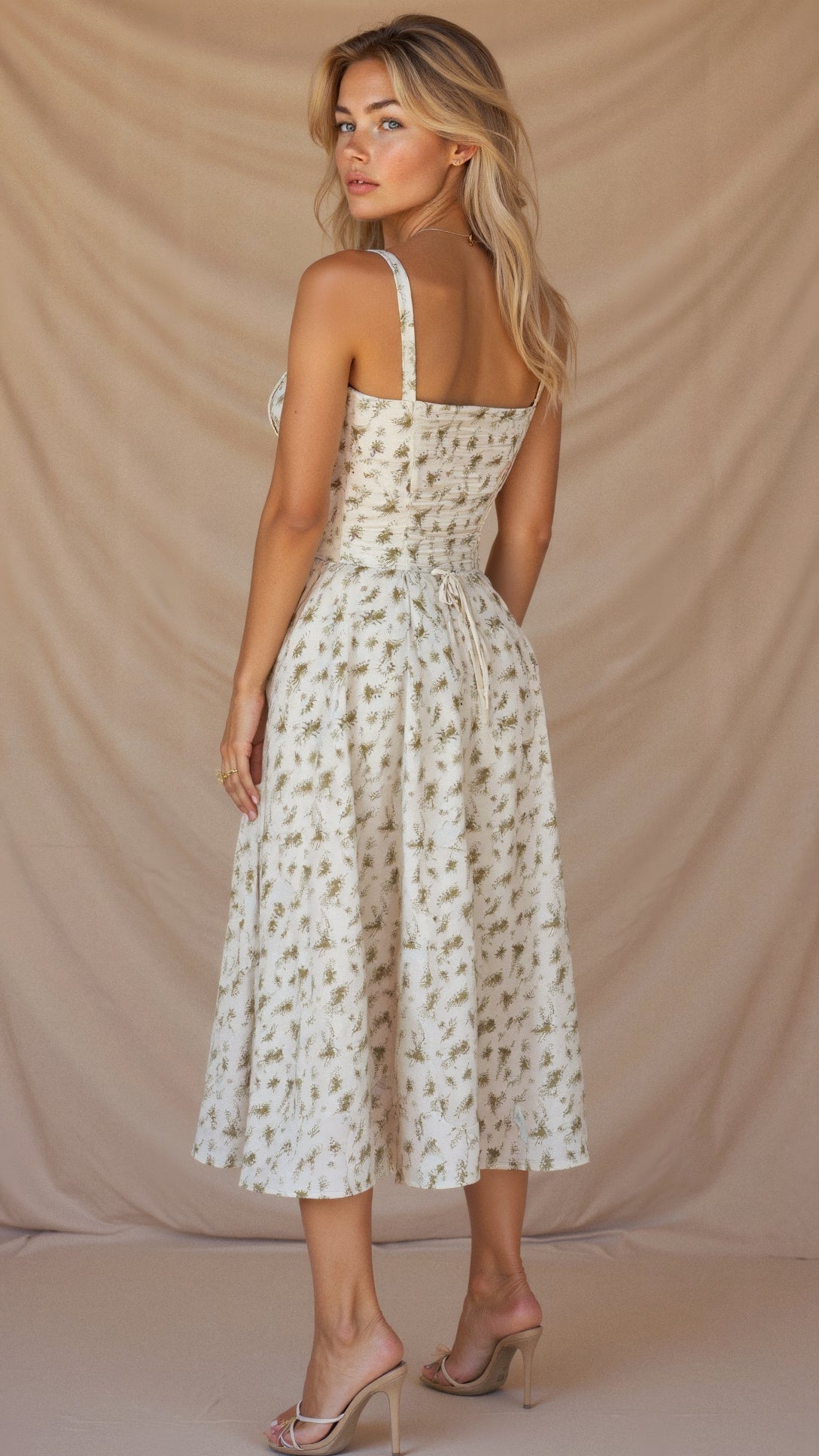 Alessia – Corset Midi Dress