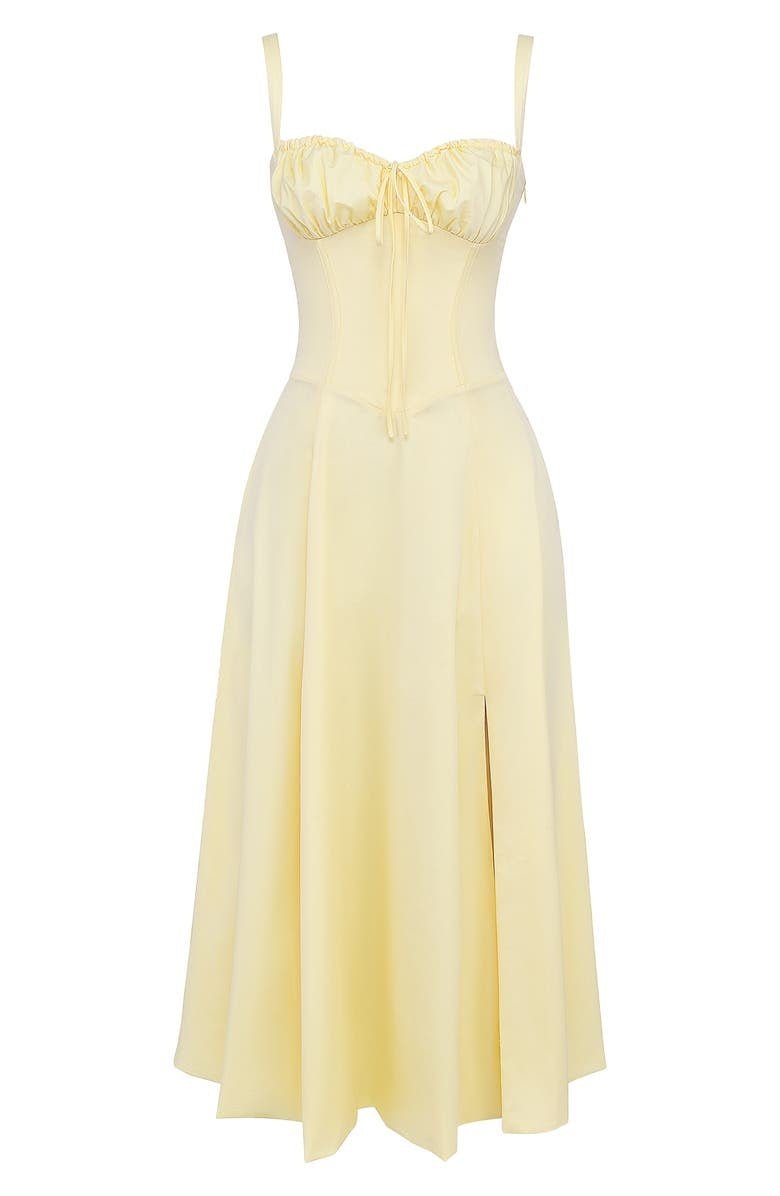 Alessia – Corset Midi Dress