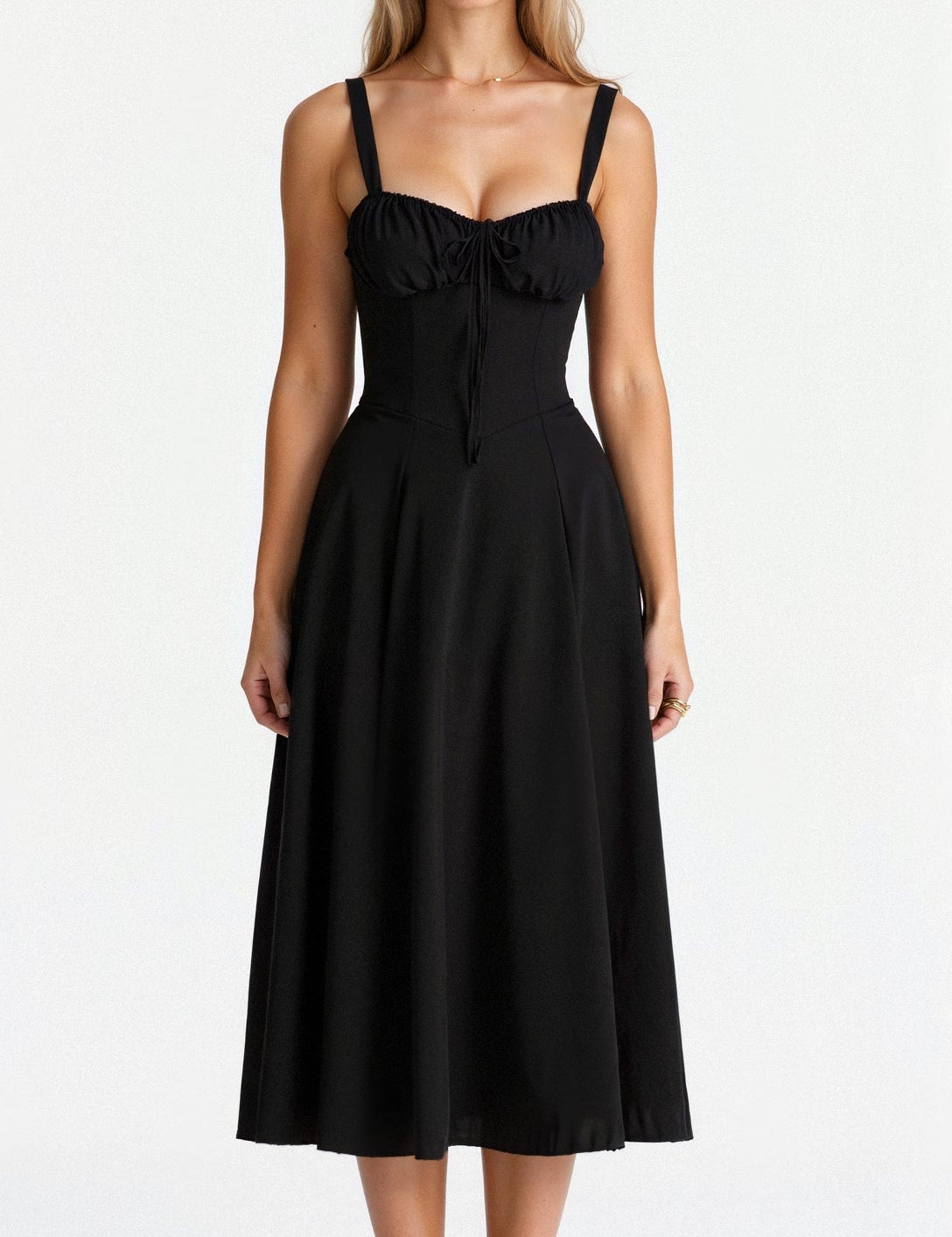 Alessia – Corset Midi Dress