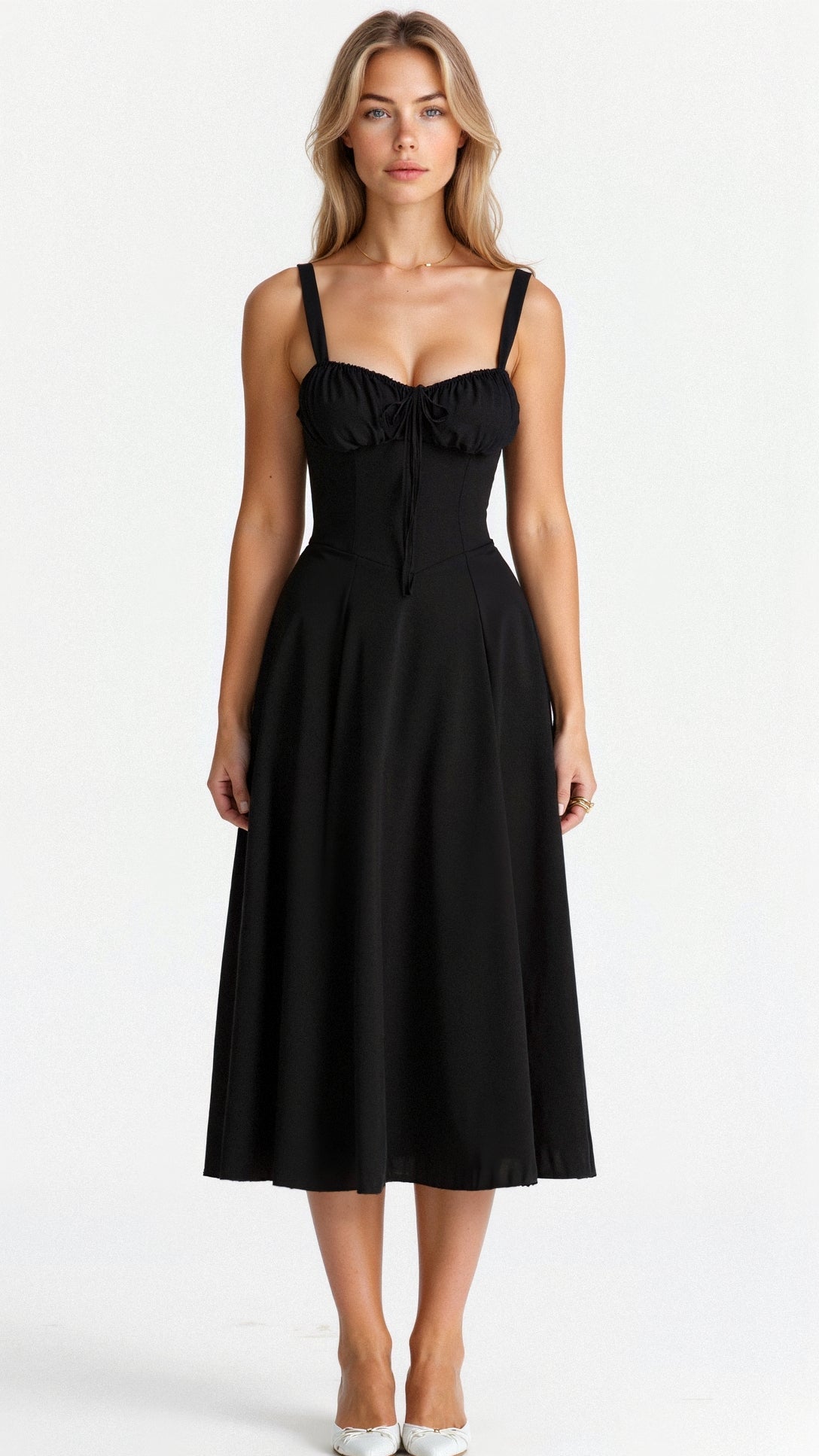 Alessia – Corset Midi Dress