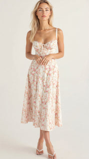 Alessia – Corset Midi Dress