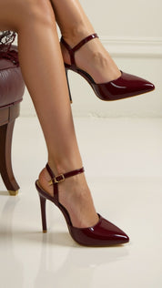 Ashley ankle Strap Stiletto Pumps