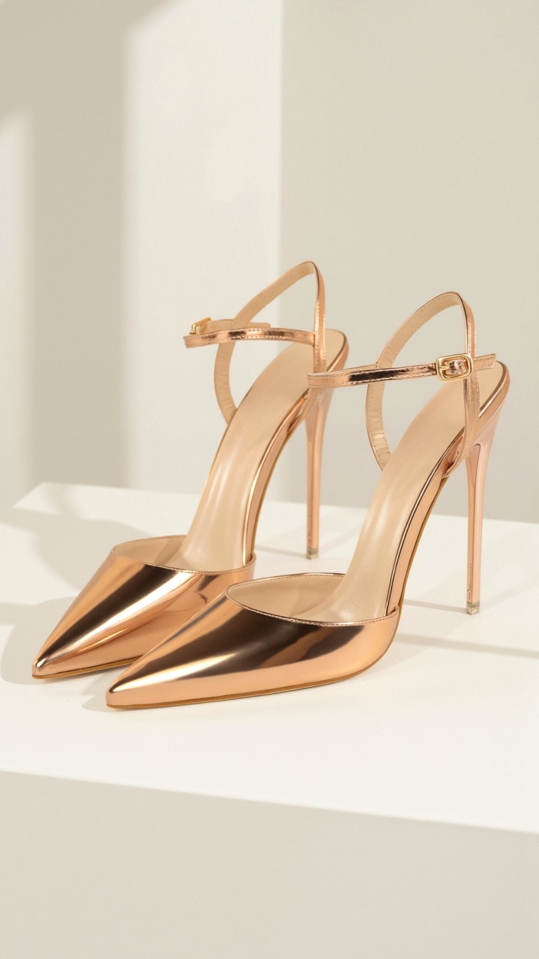 Ashley ankle Strap Stiletto Pumps