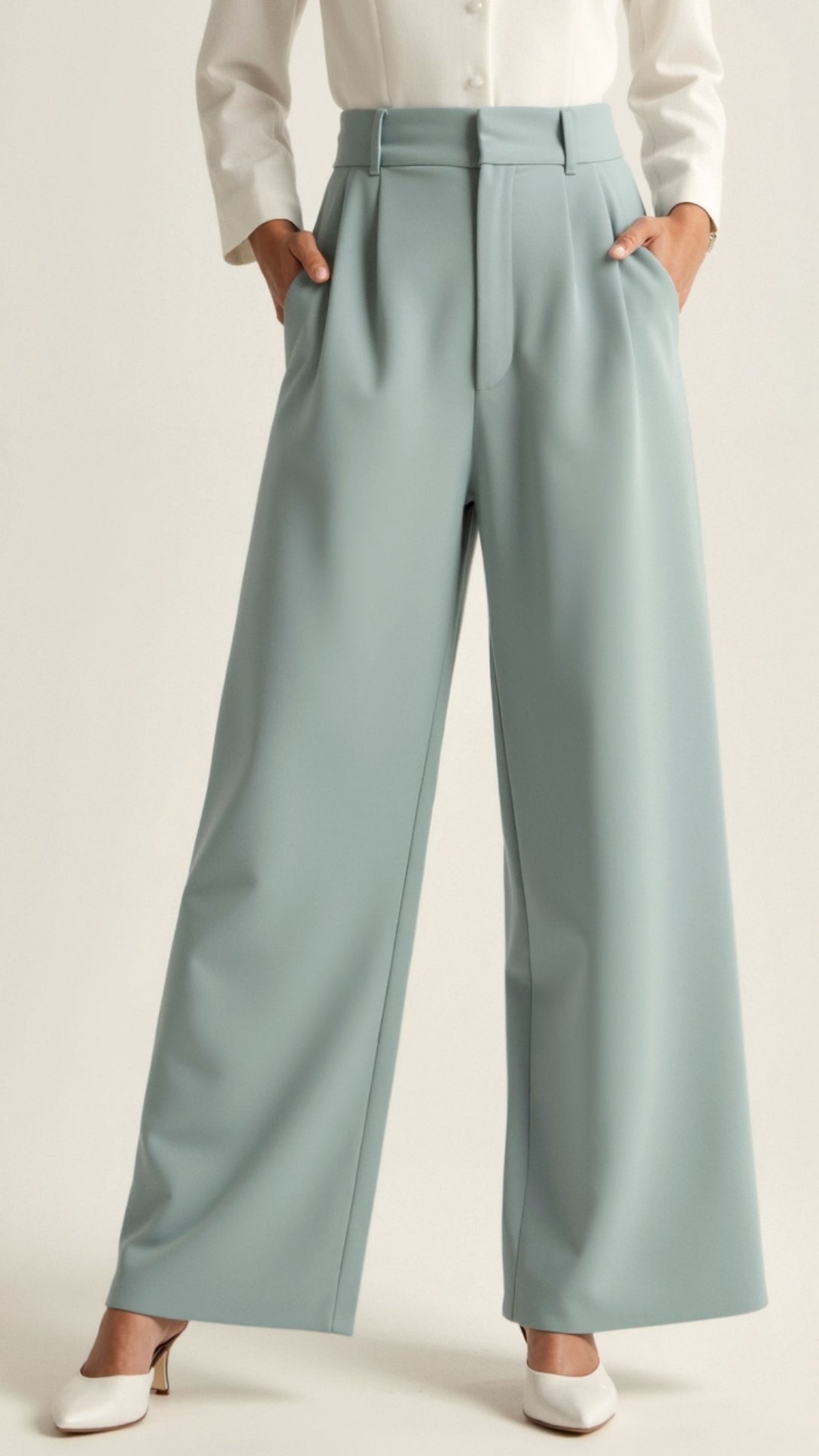 Thea – Wide-Leg Trousers