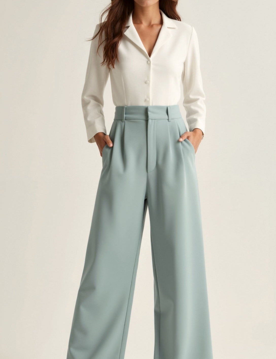Thea – Wide-Leg Trousers