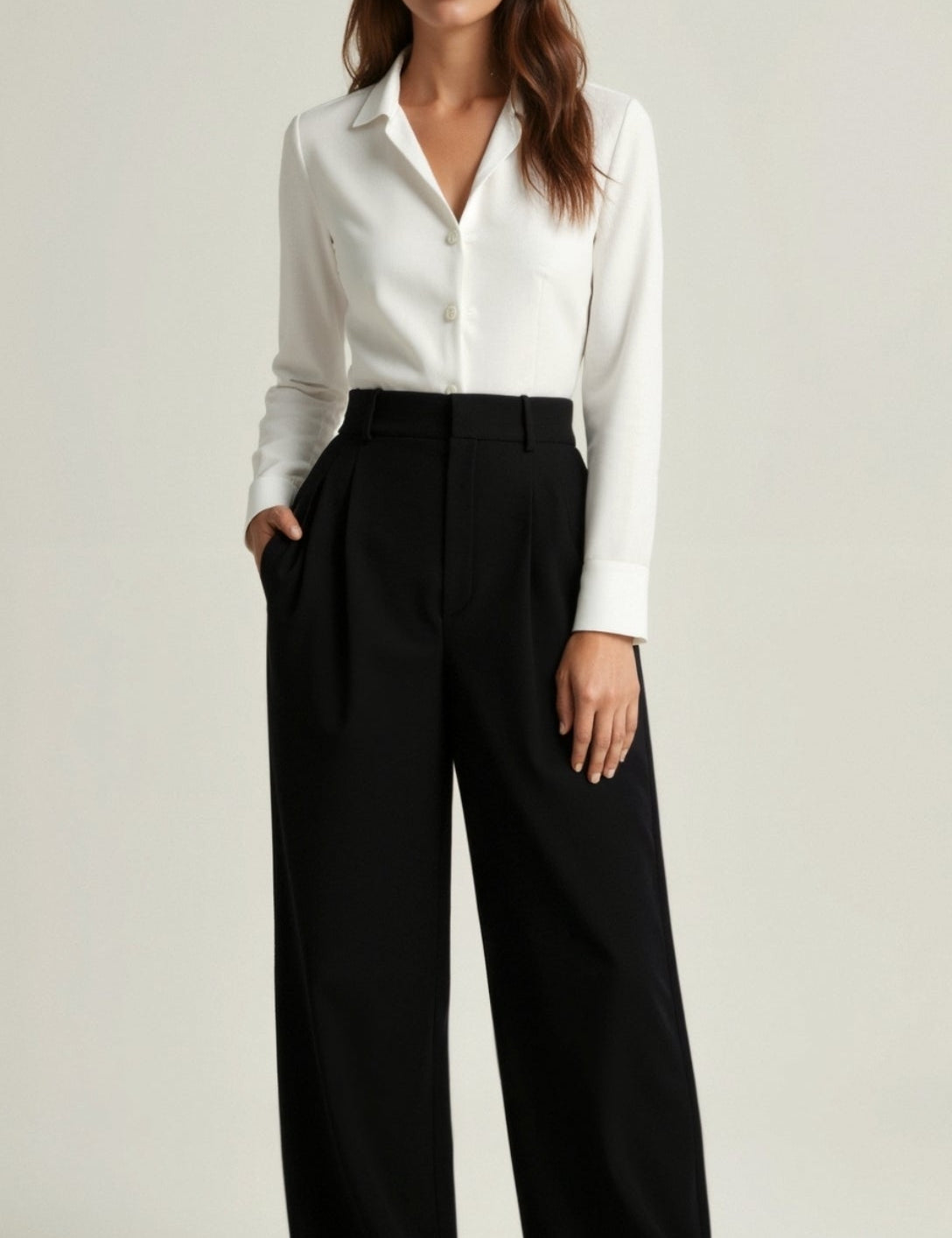 Thea – Wide-Leg Trousers