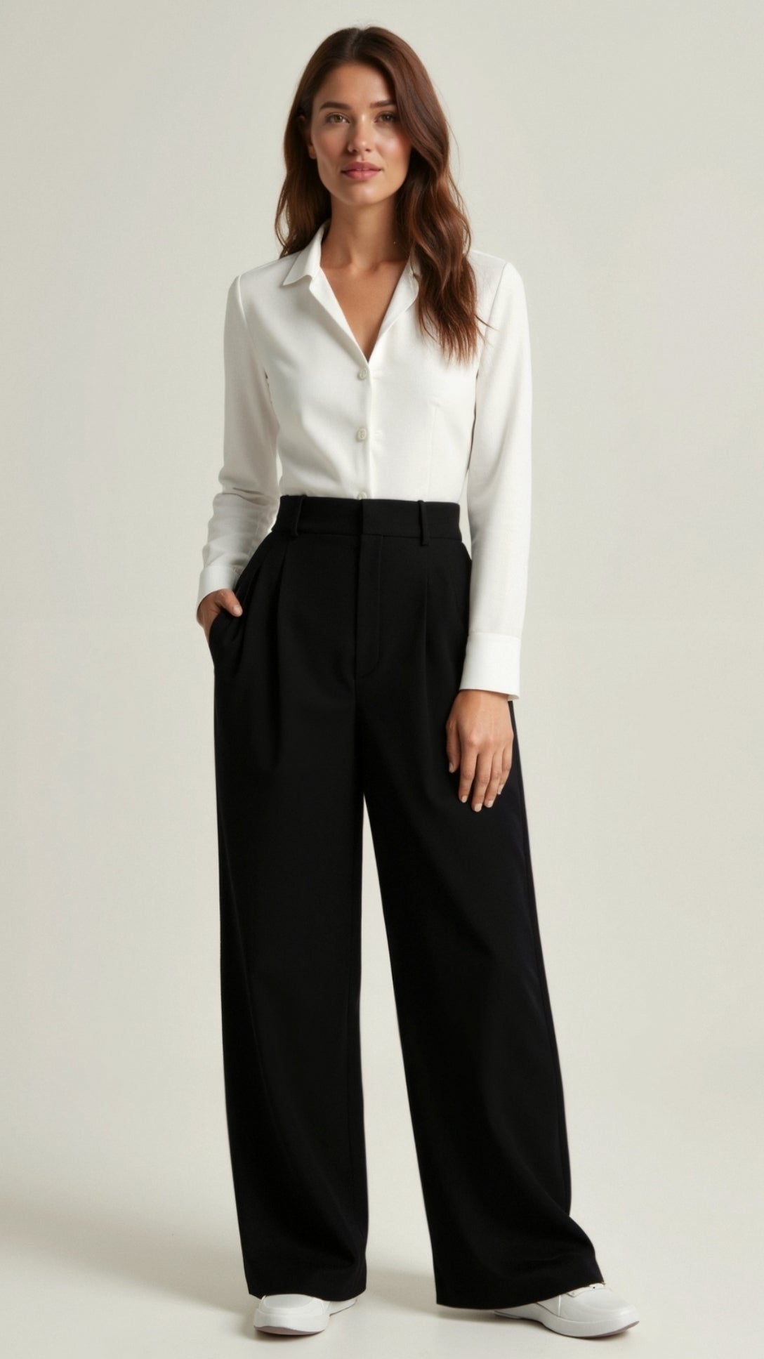 Thea – Wide-Leg Trousers