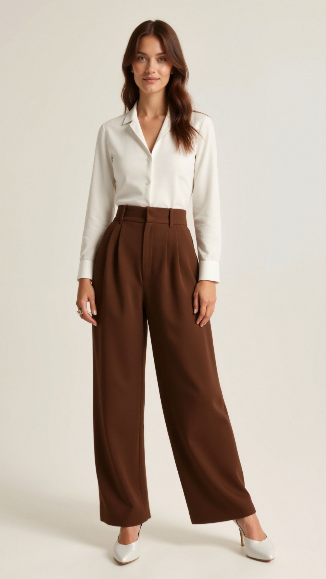Thea – Wide-Leg Trousers