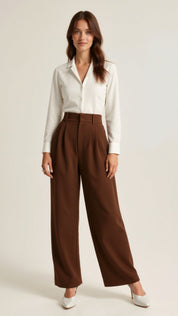Thea – Wide-Leg Trousers
