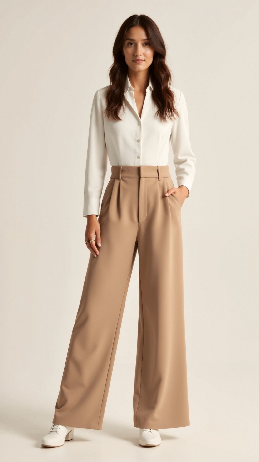 Thea – Wide-Leg Trousers