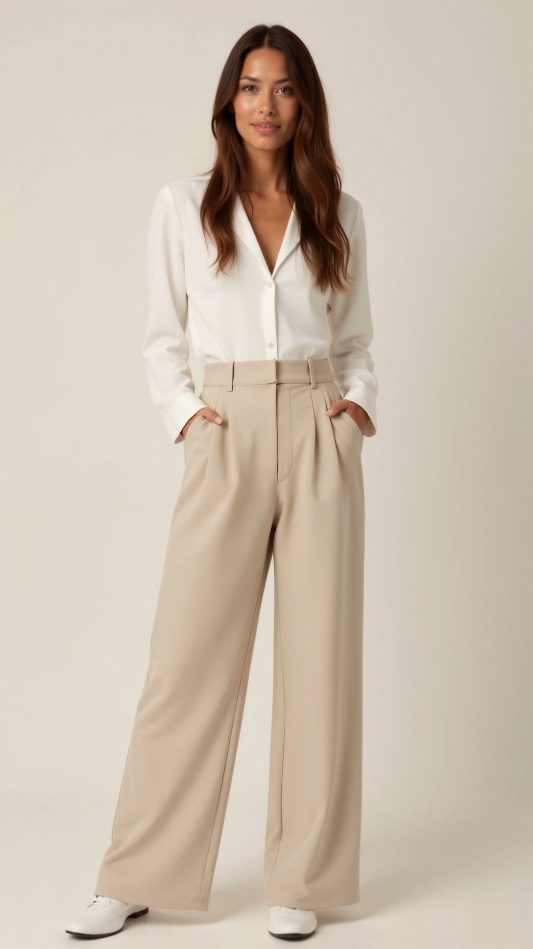 Thea – Wide-Leg Trousers