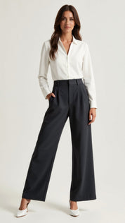 Thea – Wide-Leg Trousers