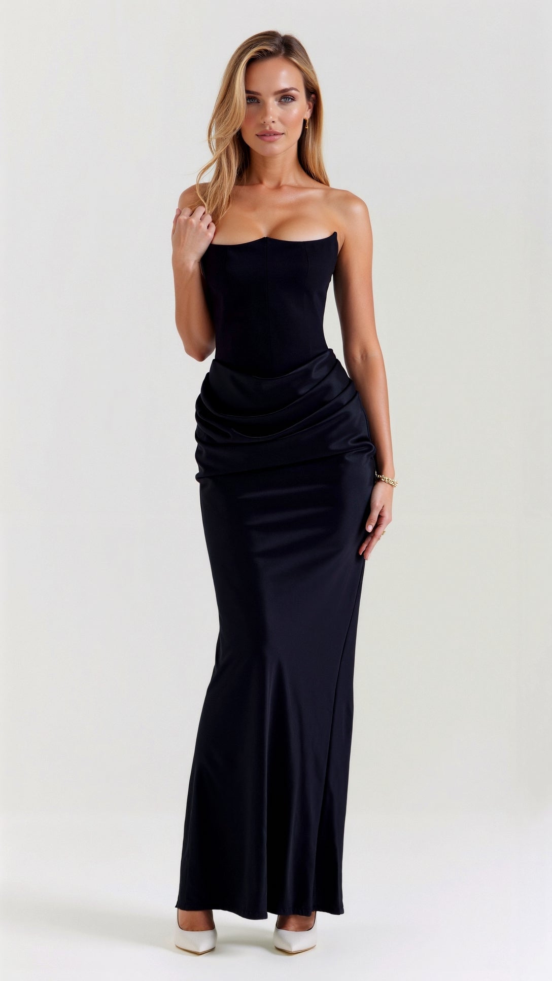 Serena – Corset Maxi Dress
