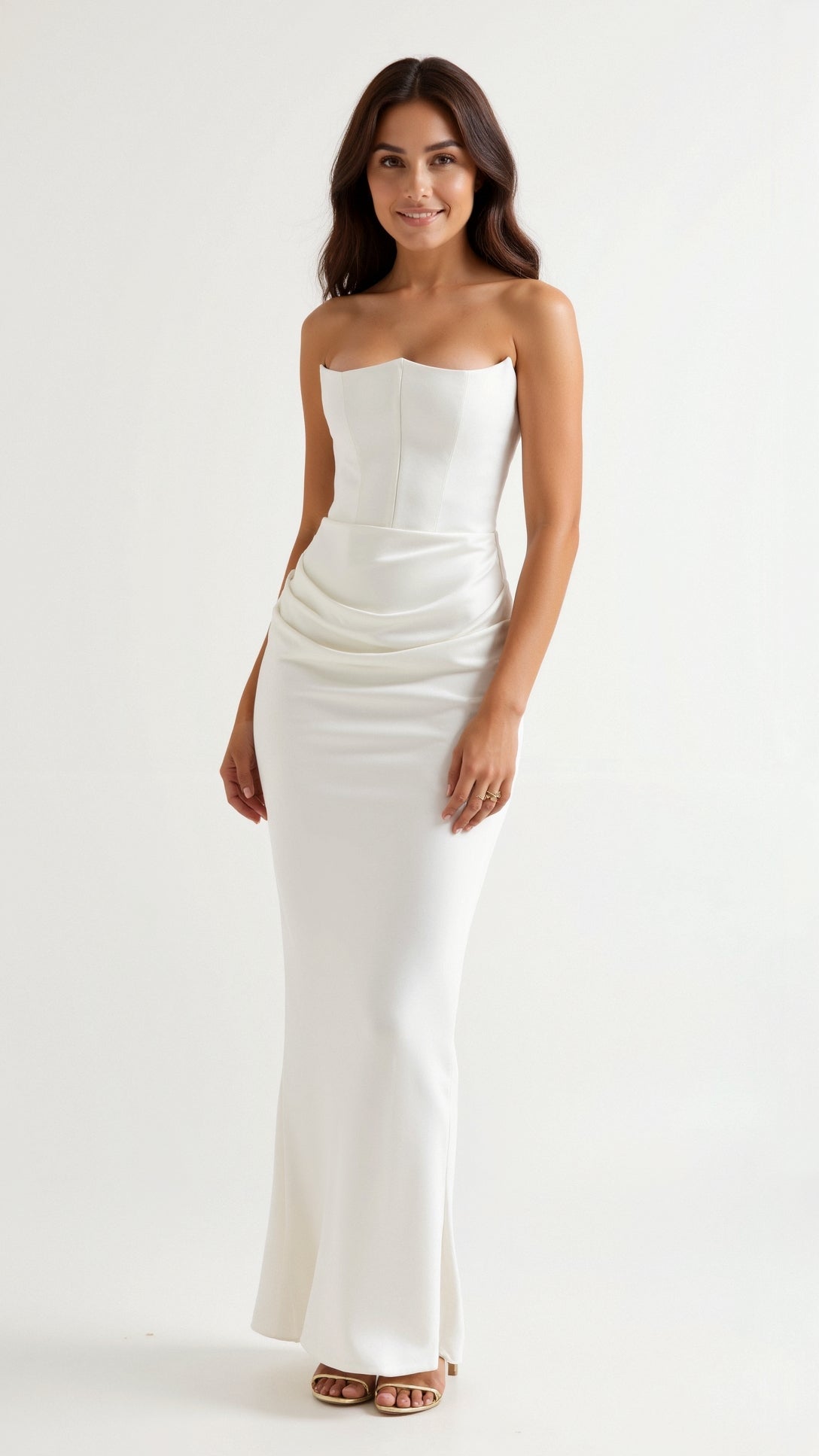 Serena – Corset Maxi Dress