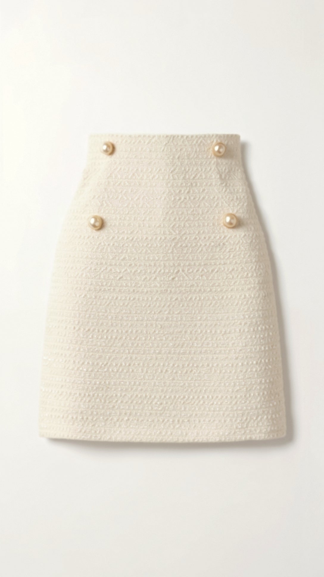 Stella – White Mini Skirt
