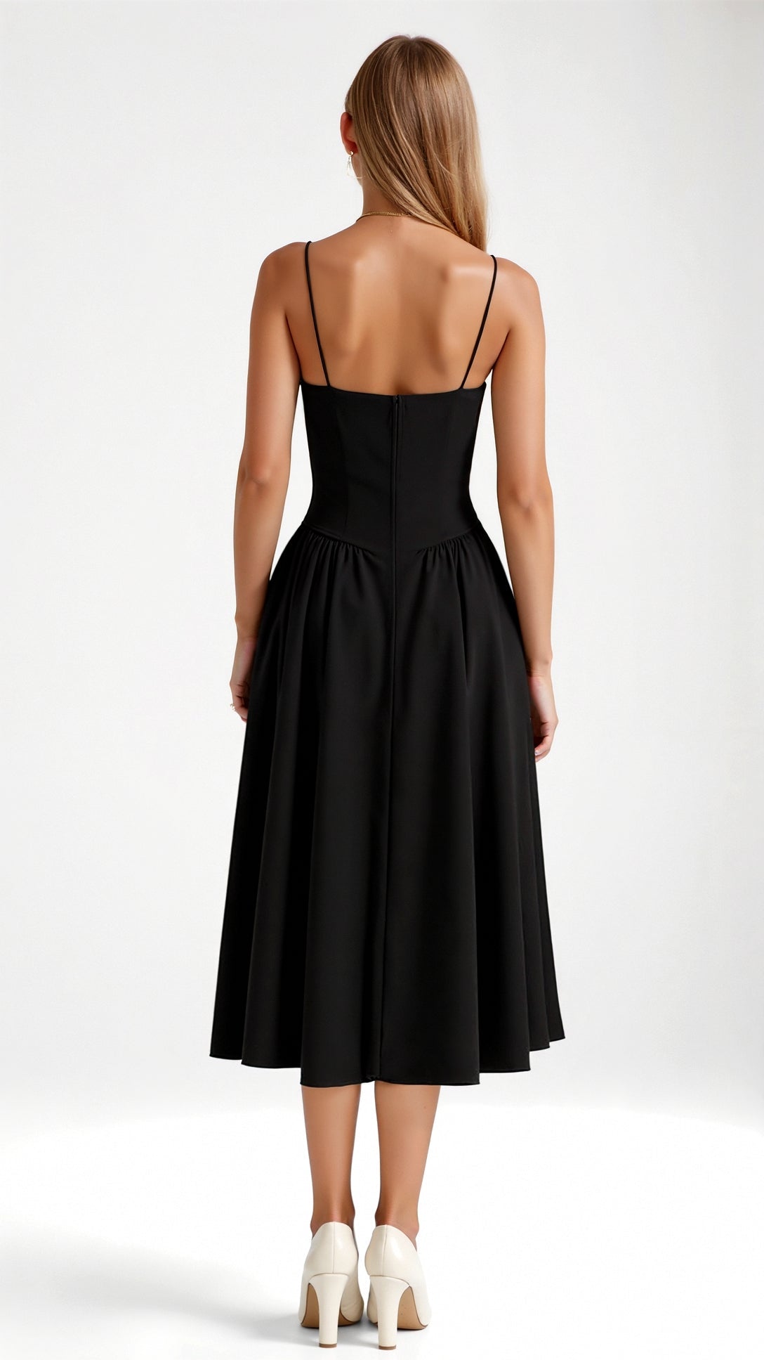 Camille – Corset Midi Dress