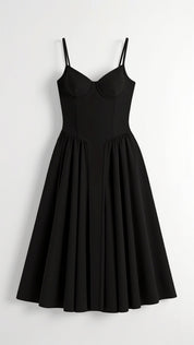 Camille – Corset Midi Dress