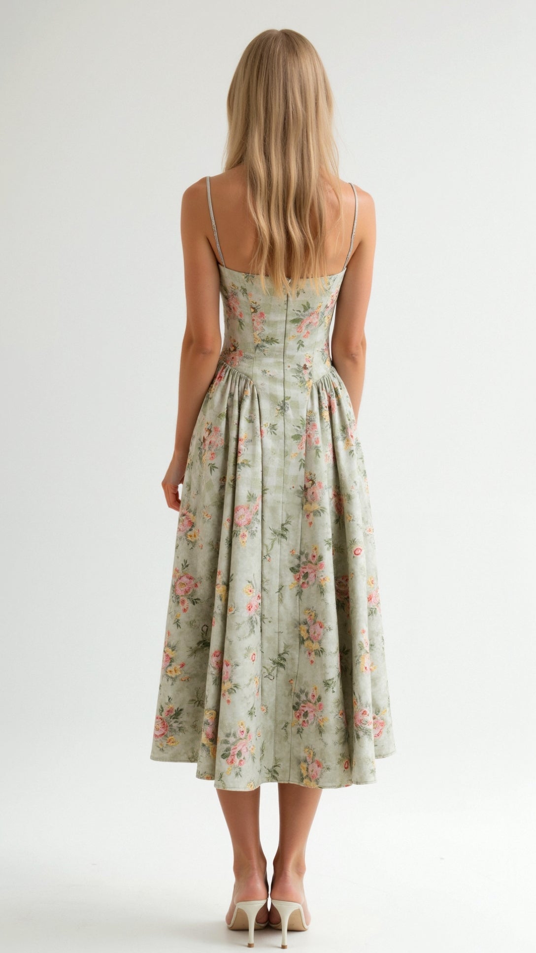 Camille – Corset Midi Dress