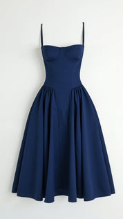 Camille – Corset Midi Dress