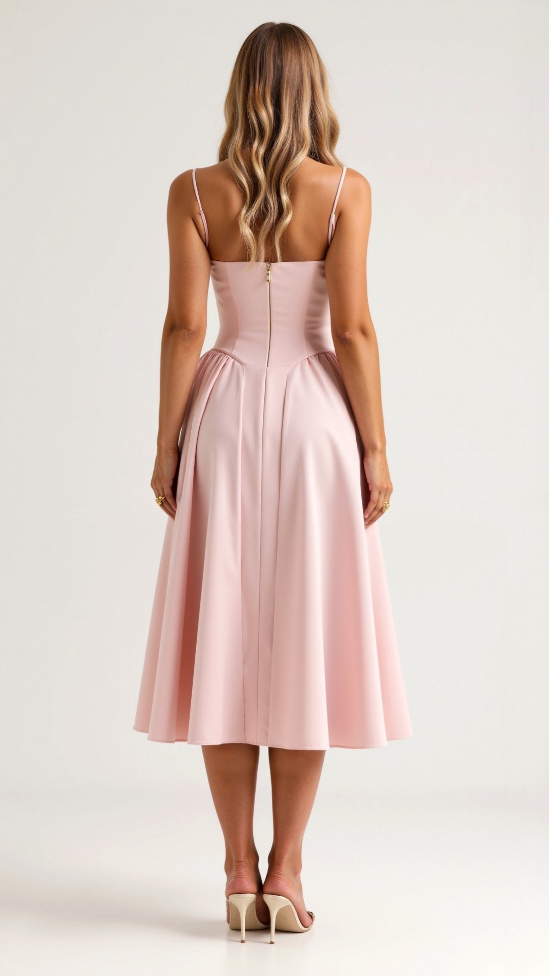 Camille – Corset Midi Dress