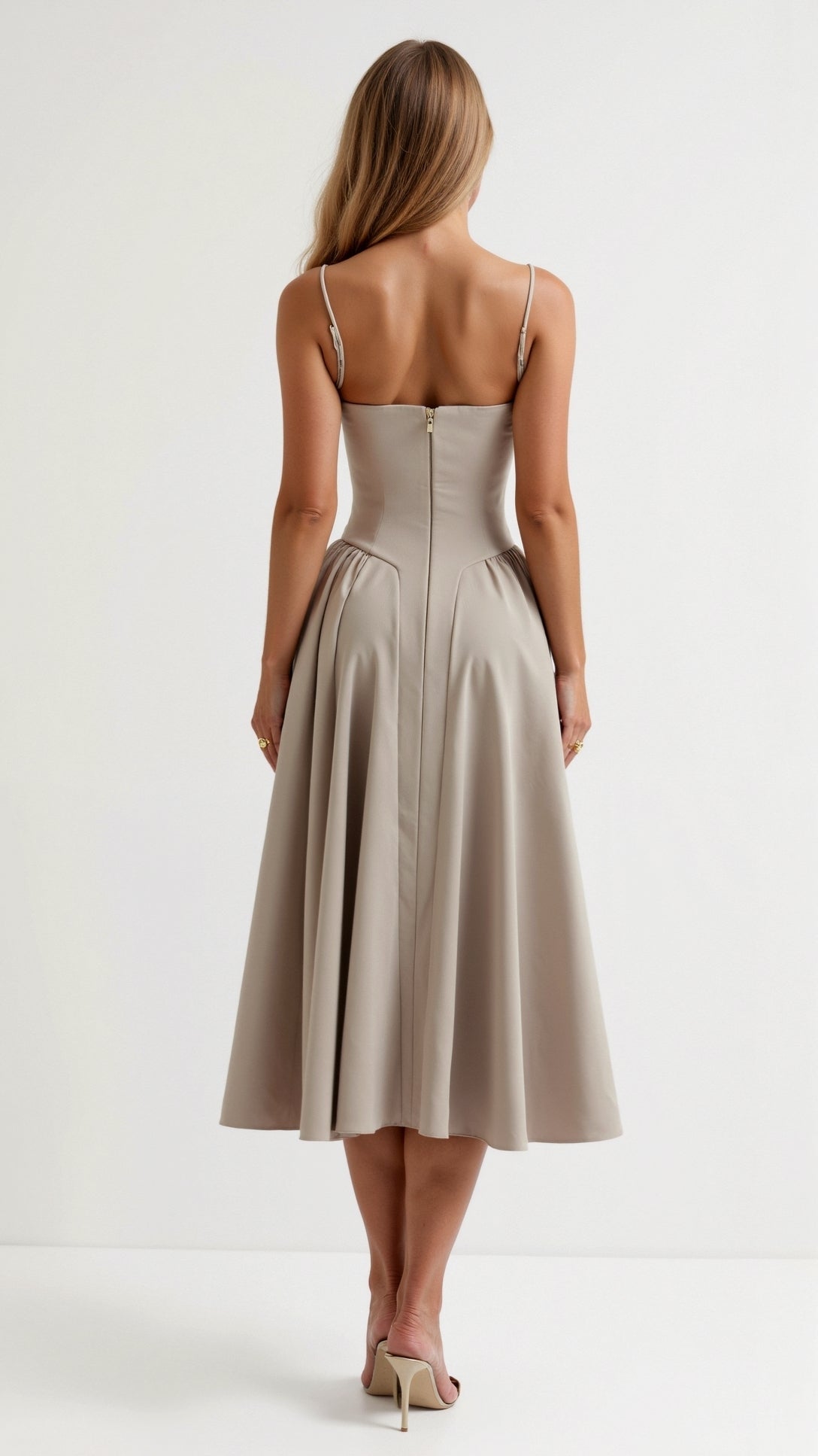 Camille – Corset Midi Dress
