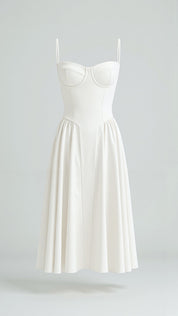 Camille – Corset Midi Dress