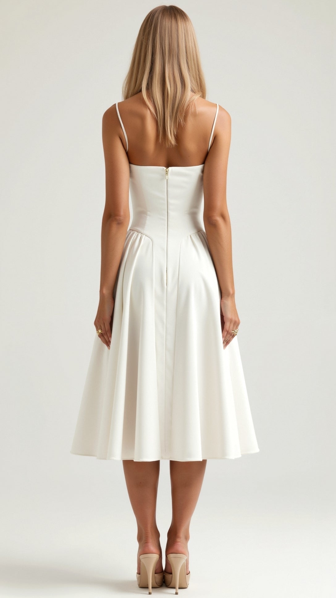 Camille – Corset Midi Dress