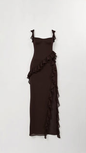 Susan – Ruffled Maxi Dress