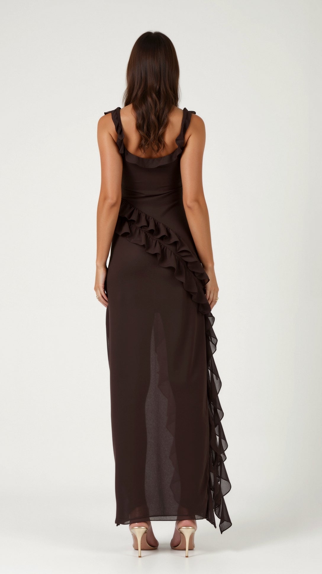 Susan – Ruffled Maxi Dress