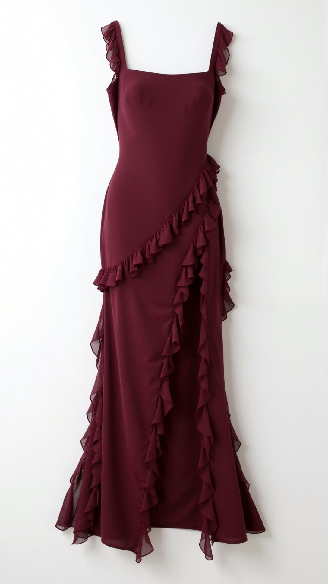 Susan – Ruffled Maxi Dress