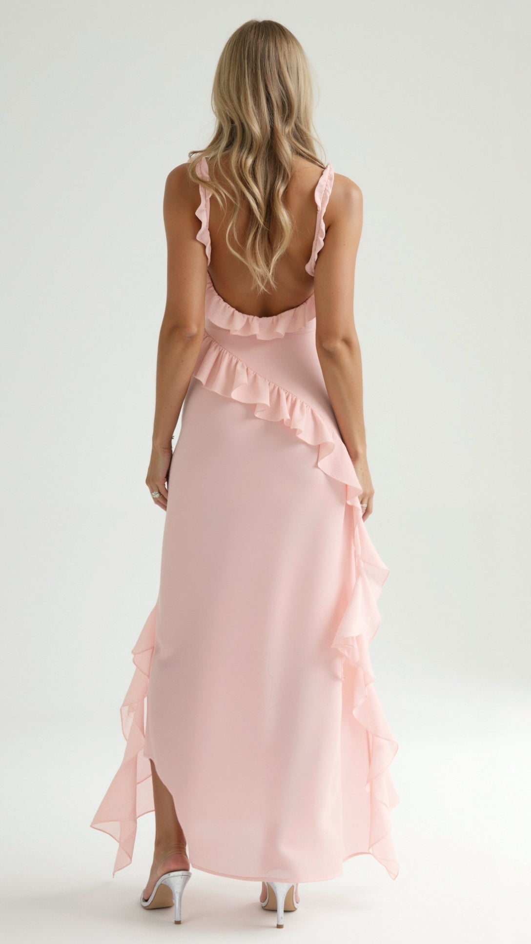 Susan – Ruffled Maxi Dress