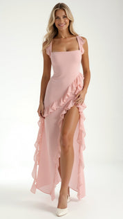 Susan – Ruffled Maxi Dress